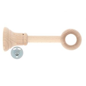 Support de tringle, réglable diamètre 20mm bois brut