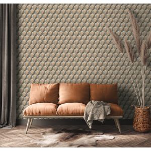 3d sur toile beige gris marron