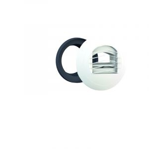 Bouche VMC sanitaire appartement ALIZE AUTO 15 m3/h avec manchette diam&egrave;tre 99 mm