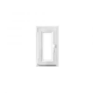 Fen&ecirc;tre pvc 1 vantail oscillo-battant gauche 95X60 blanc