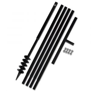 Bêche et tarière manuelle 80 mm avec rallonge mèche outils garage atelier bricolage 3402071