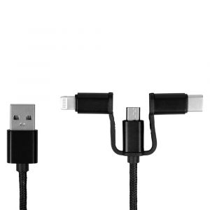 Cable charge 3en1 1m