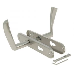 Ens pg/plaq cyl 2 col ral belair zamak nickel mat ss ressort