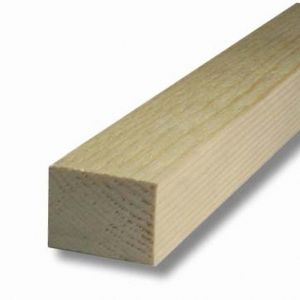 Tasseau brut calibré Sapin petits nuds 21x74mm L.2.10m