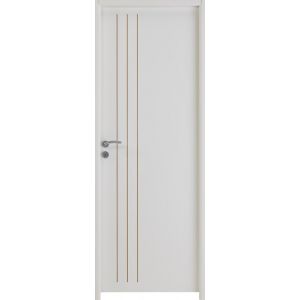 Bloc-porte Aleria pret &agrave; peindre poussant gauche - 204x83cm