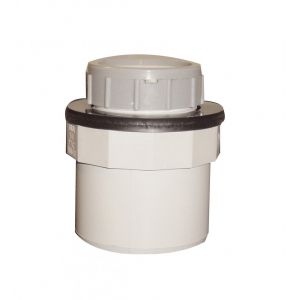 Embout de connexion pvc gris