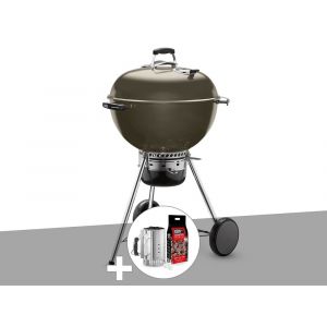 Barbecue à charbon Weber Master-Touch GBS C-5750 57 cm Smoke Grey avec kit d'allumage