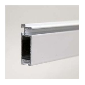 Profil en Aluminium pour moustiquaire fixe Blanc 2.50m