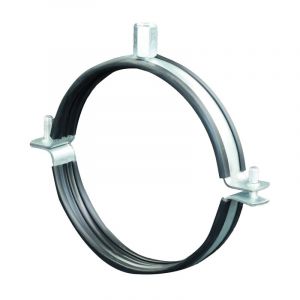 Collier VMC support de gaine de ventilation isol&eacute; anti vibratile &eacute;crou M8/M10 - Diam&egrave;tre (mm): 160