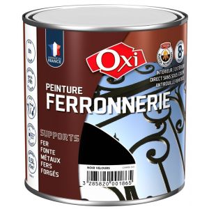 Peinture ferronnerie noir velours 250 ml