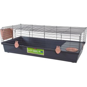 Cage ehop - 120 cm - rose - lapin nain - cochon d'inde