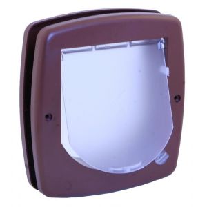 CHatière manuelle pour chat marron