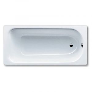 Kaldewei Eurowa 150x70 cm Baignoire rectangulaire en acier émaillé, sans pieds, blanc alpin (119600010001)