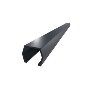 U cache rainure 30x27x2300 alu anthracite