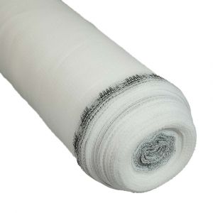 Filet d'échafaudage Blanc 3,07x50 m - Qualité PRO 50EC - Filet de protection d'échafaudage pour chantier - Pare-gravats