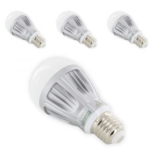Lot de 4 ampoules LED connectées Bluetooth E27 - 2700/6000K - Chacon
