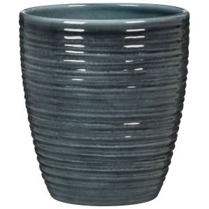 Vase Orchidée 669 Glass Petrol h15cm