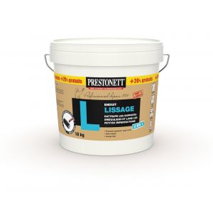 Enduit lissage pâte Prestonett L - 15kg+20%