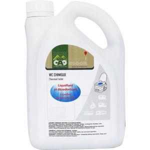 Liquéfiant et désodorisant WC chimique