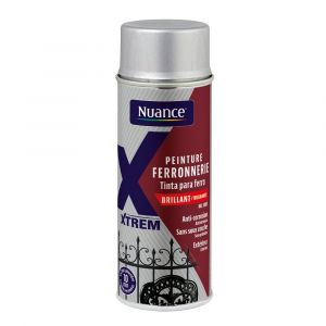 Peinture ferronnerie aerosol - Rouge basque - Brillant - 400ml
