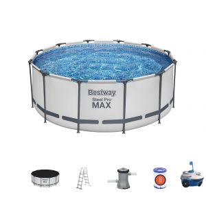 Piscine Steel Pro avec Robot Guppy - 366x122cm