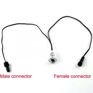 Kit SP-E01 Mini LED Encastrable Rond RGB Multicolore 0,8W - 6 spots LED - RadioFréquence