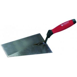 Truelle lisseuse bout carre 20cm manche bi-matière