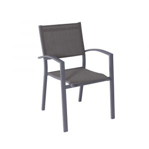 Fauteuil Detroit - Empilable - Aluminium