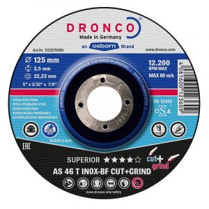 Disque à  tronçonner les métaux Dronco AS 46 AS 30 T Inox