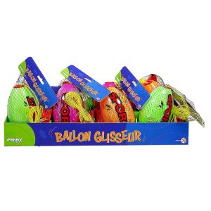 Ballon glisseur en display de 12 pi&egrave;ces