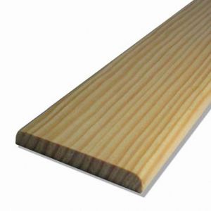 Chant plat 2 arrondis Pin 9.2x78mm L.2.38m