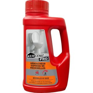 Deboucheur express wc microbilles ecogene pro 500g