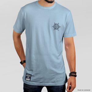 Tshirt - One Piece - Symboles Bleu - Taille M