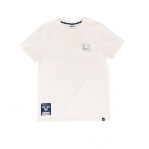 Tshirt  One Piece  Tshirt Manches Courtes Live-action &eacute;pisodes &eacute;cru  Taille X
