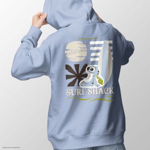 Sweat  Stitch  Vague Bleue  Taille Xs