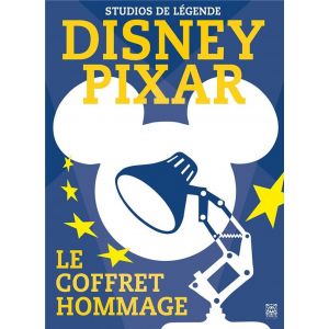 Coffret - Disney - Coffret 2 Livres Hommage Disney Et Pixar