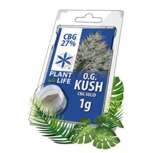 Résine CBG OG Kush 27% - Plant Of Life