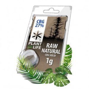 Résine CBG Raw Natural 27% - Plant Of Life