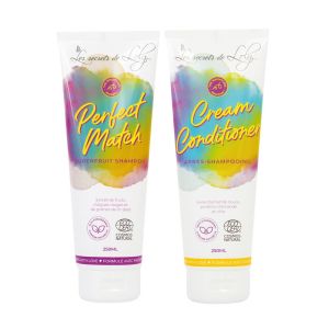 Duo shampoing et après-shampoing pour cheveux bouclés                                - Les Secrets de Loly