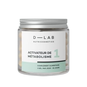 Compl&eacute;ment alimentaire perte de poids Activateur de m&eacute;tabolisme - 1 mois                                - D-LAB Nutricosmetics