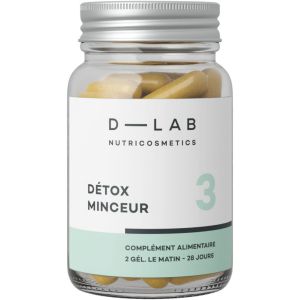 Compl&eacute;ment alimentaire D&eacute;tox Minceur - 1 mois                                - D-LAB Nutricosmetics