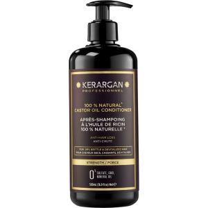 Après-shampoing anti-chute à l’huile de ricin                                - Kerargan