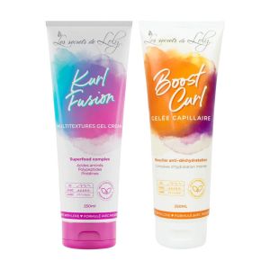 Duo de coiffants pour cheveux multitexturés                                - Les Secrets de Loly