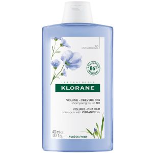 Shampoing au Lin bio pour cheveux fins                                - Klorane