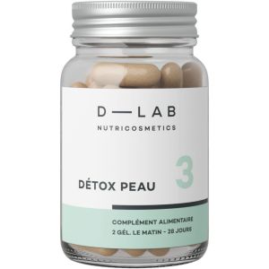 Compl&eacute;ment alimentaire D&eacute;tox Peau - 1 mois                                - D-LAB Nutricosmetics
