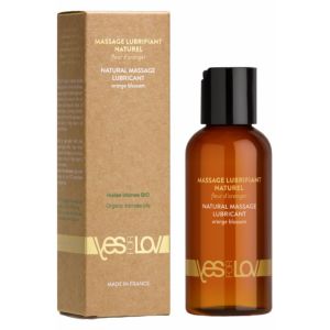 Massage lubrifiant naturel fleur d’oranger                                - YESforLOV