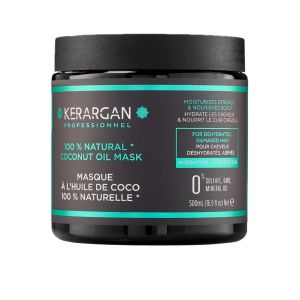 Masque capillaire hydratant à l’huile de coco                                - Kerargan