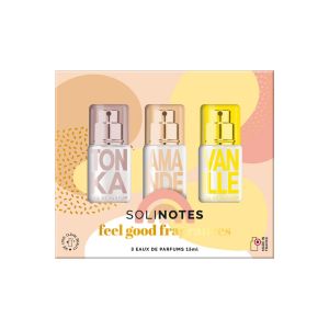 Coffret trio de parfums Amande, Vanille & Tonka                                - Solinotes