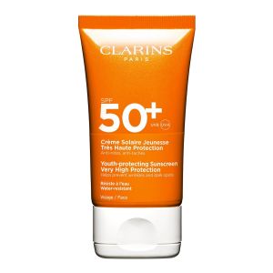 Cr&egrave;me Solaire anti-rides & anti-taches  SPF50 +                                - Clarins