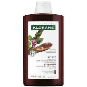 Shampoing fortifiant à la Quinine & Edelweiss bio                                - Klorane